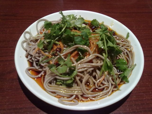 酸辣荞面