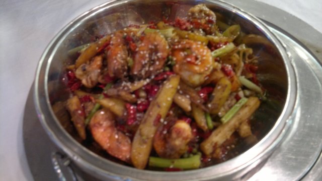 干锅牛蛙