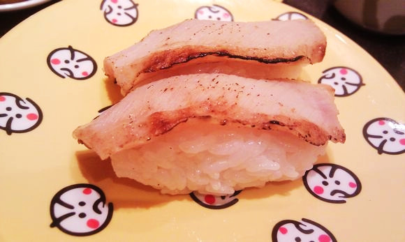 猪颈肉寿司