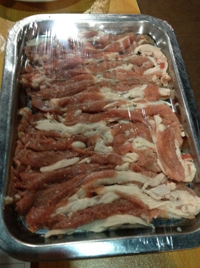 热气羊肉
