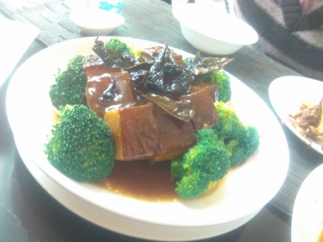 茶香东坡肉