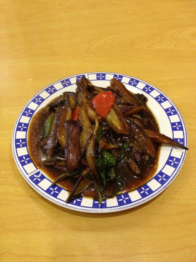 九层塔烧茄子