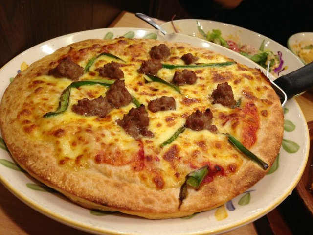 牛肉批萨