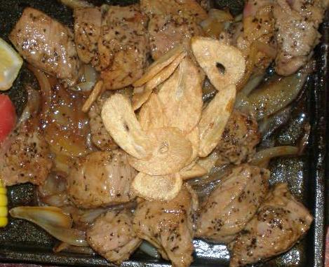 蒜香牛肉
