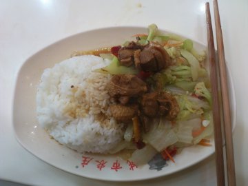 鸭肉饭