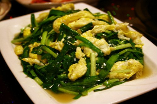 韭菜炒蛋