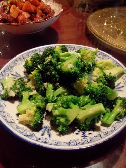 清炒西兰花