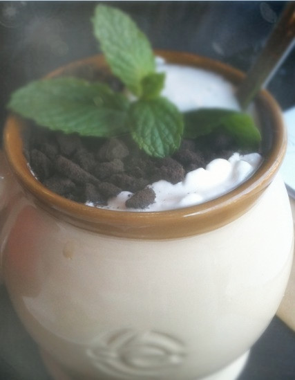 盆栽奶茶