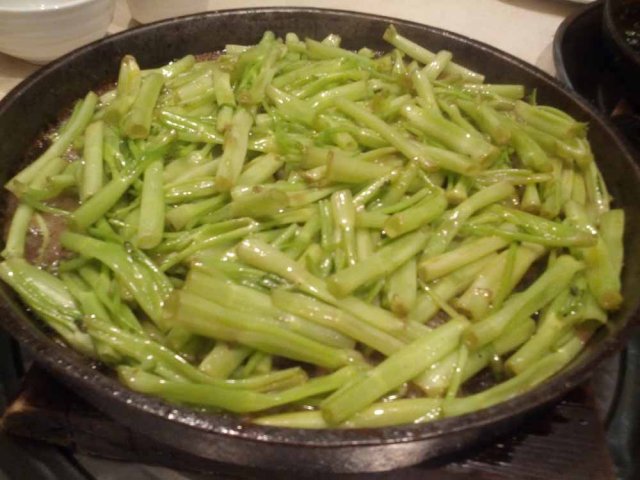 铁板通菜梗