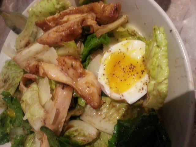 罗马生菜鸡肉沙拉