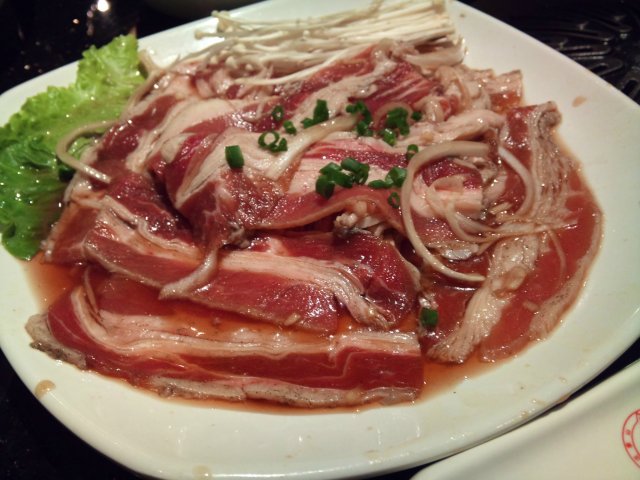 调味烤牛肉