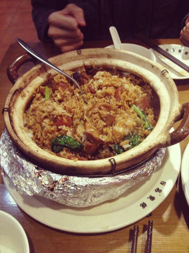 滑鸡煲仔饭