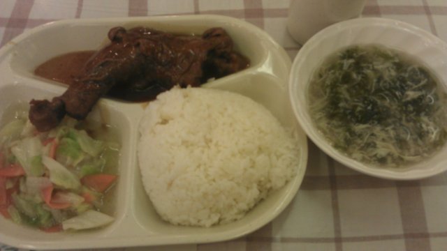鸡腿饭