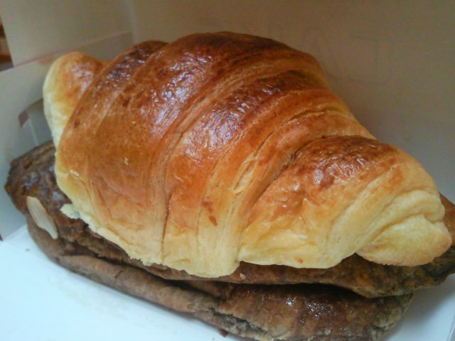 牛角包、巧克力夹心包