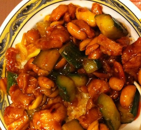 宫保鸡丁饭