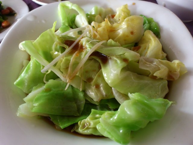 炝炒圆白菜