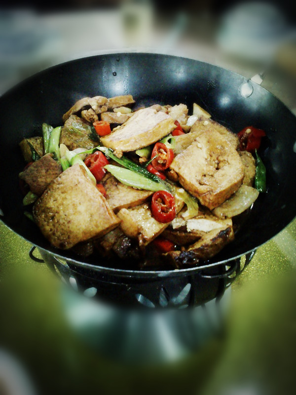 干锅豆腐