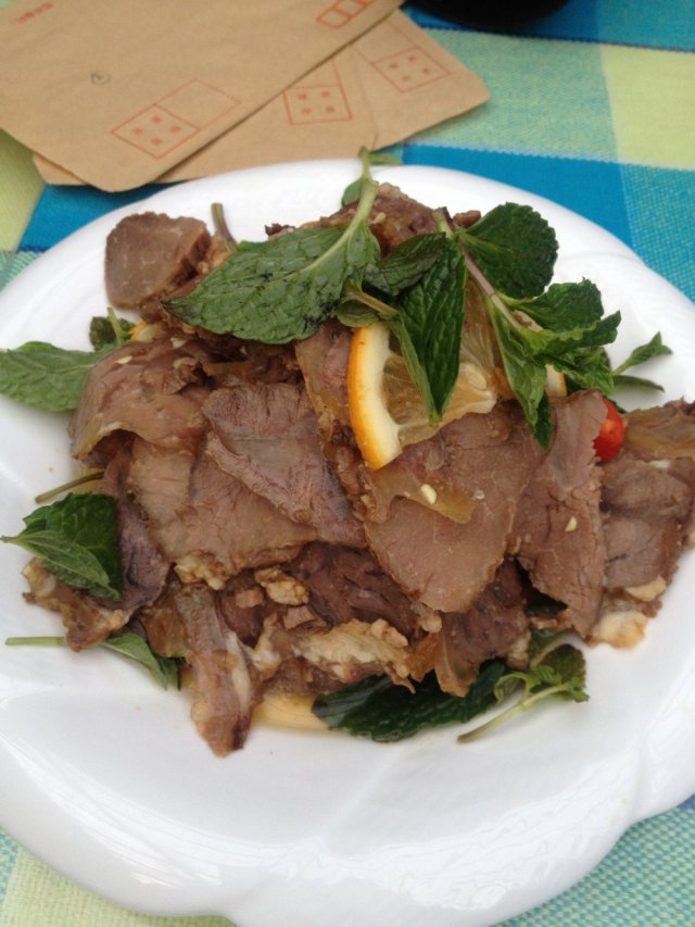 薄荷牛肉
