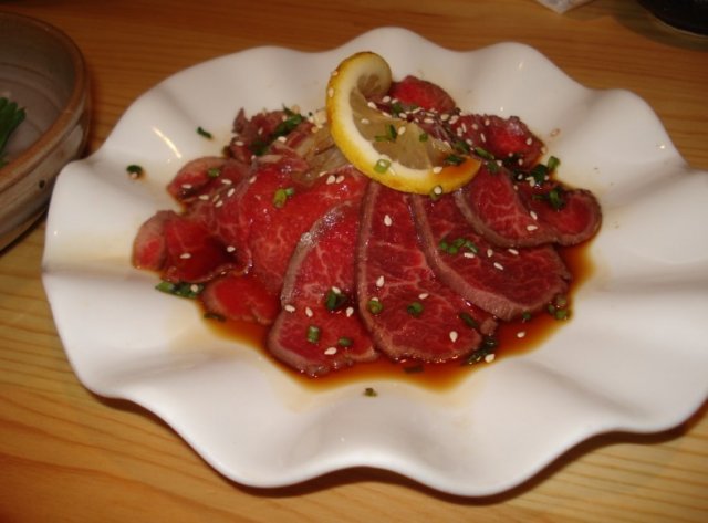 柠檬伴牛肉
