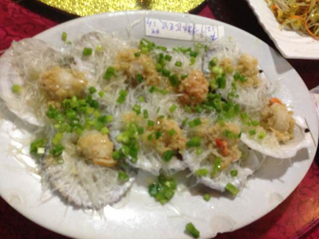 蒜蓉蒸扇贝