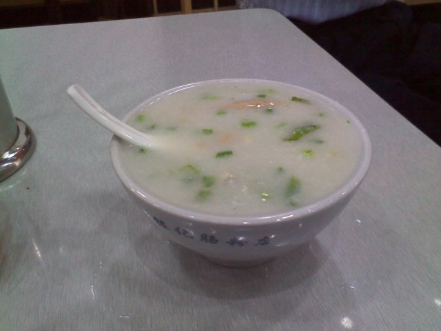 滑鸡粥