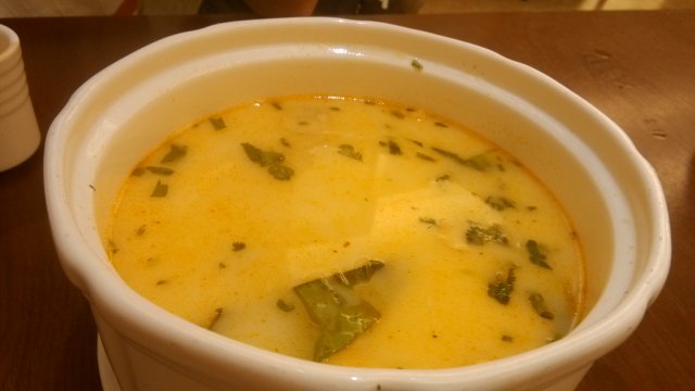 酸辣虾汤