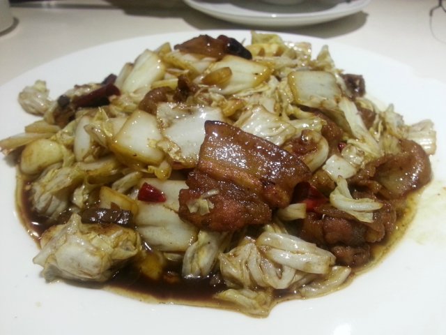 五花肉炒酸白菜