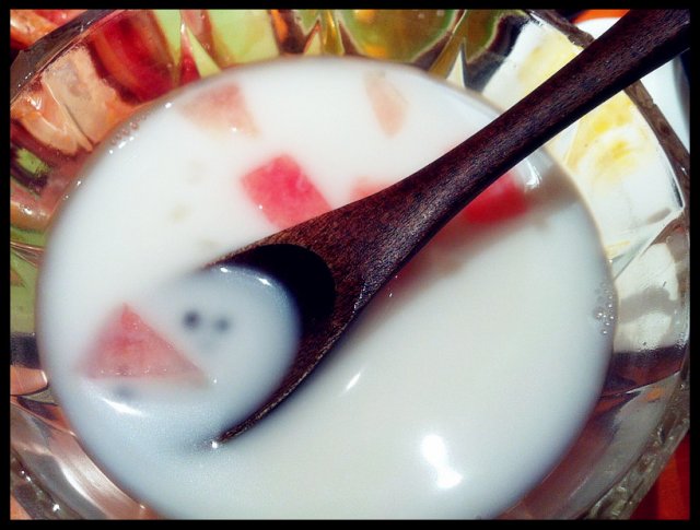椰汁西米露