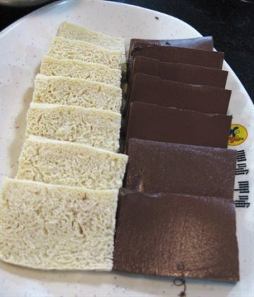 冻豆腐和鸭血