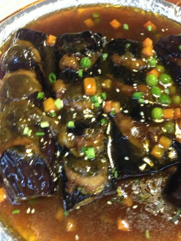 油焖茄子