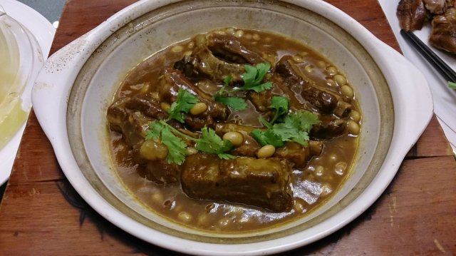 山楂梅焗肉排