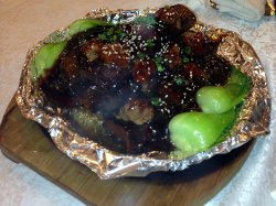 铁板韩式茄子