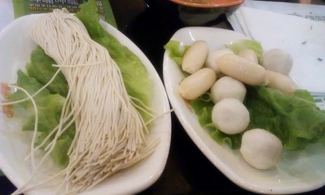 拉面&芝士肠