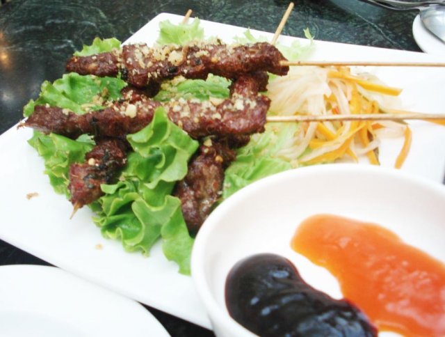 牛肉香茅串