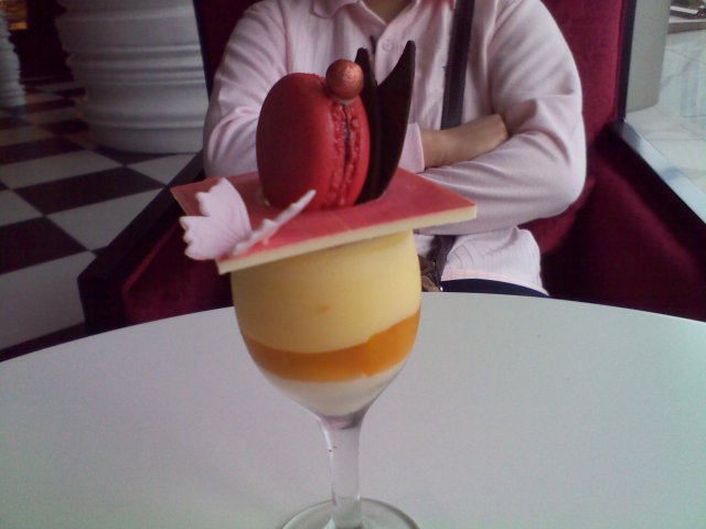香桃鸡尾酒