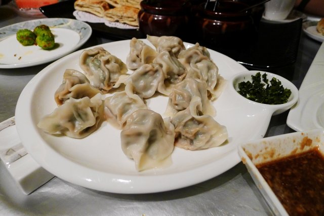 茴香肉饺子