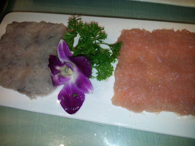 羊肉鱼肉滑