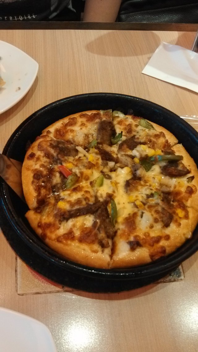 黑椒牛排披萨
