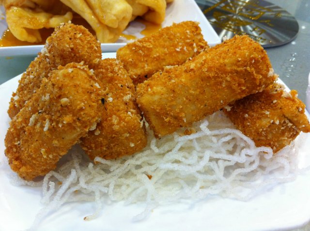 金沙豆腐