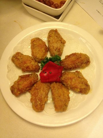 蛋黄鸡翅
