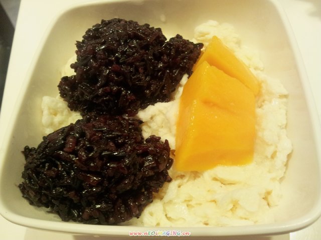 芒果白雪黑糯米