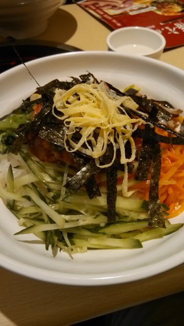 鸡肉拌饭