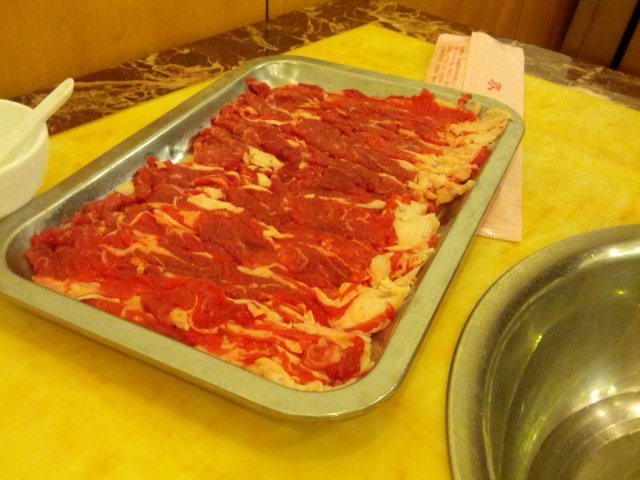 热气羊肉