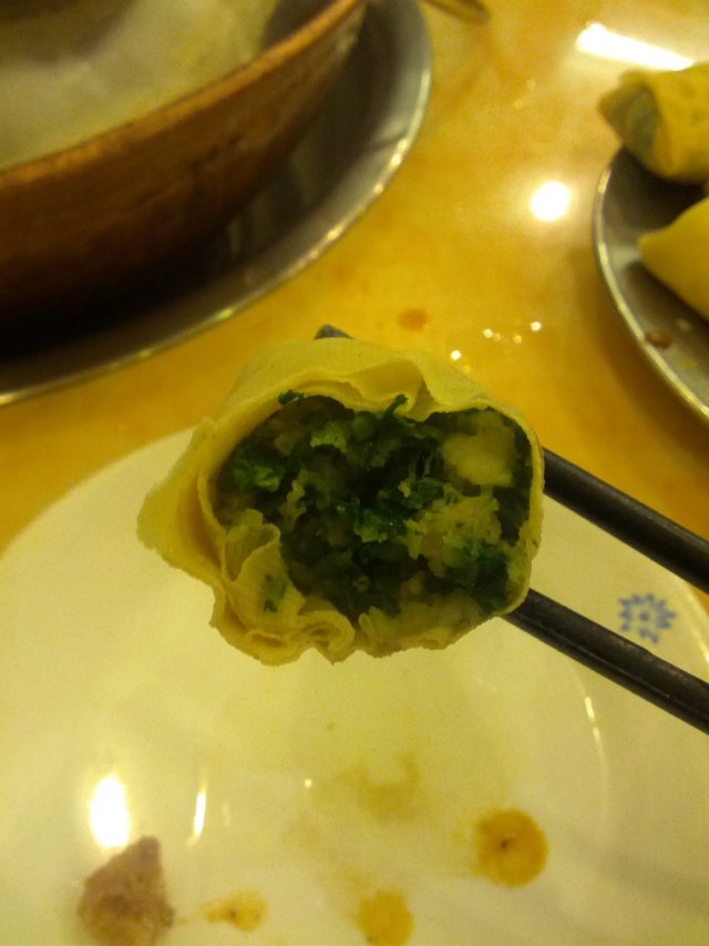 荠菜百叶包