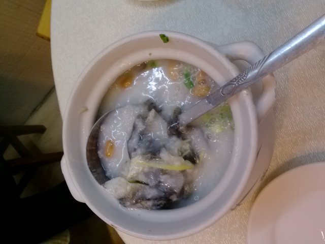 鱼皮粥