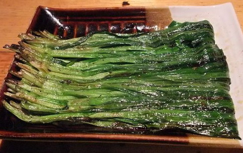 烤韭菜