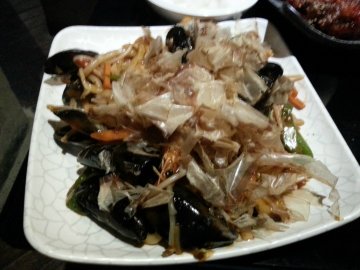 海鲜炒乌冬面
