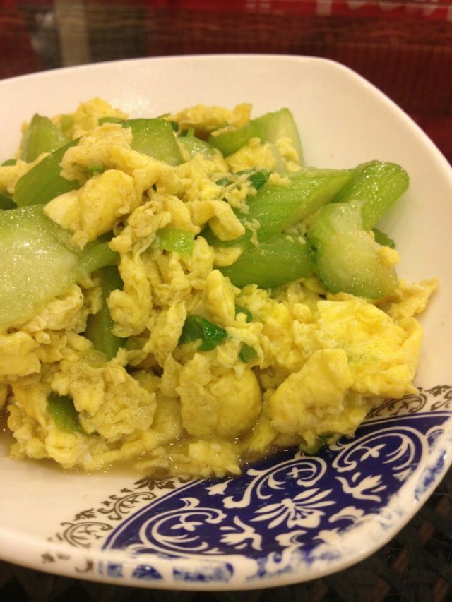 丝瓜鸡蛋