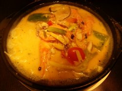 椰香海鲜煲