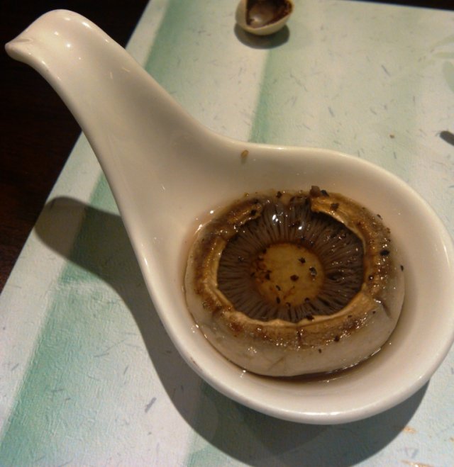 烤蘑菇